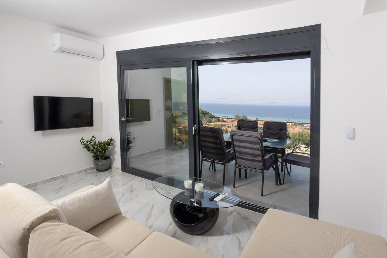 Apartament The Sea View Polychrono Zewnętrze zdjęcie